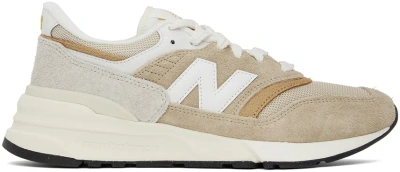 New Balance Beige 997rmb Sneakers In Dolce