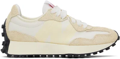New Balance Beige & Off-white 327 Sneakers In Angora/sea Salt