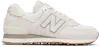New Balance Beige & Off-white 574 Sneakers