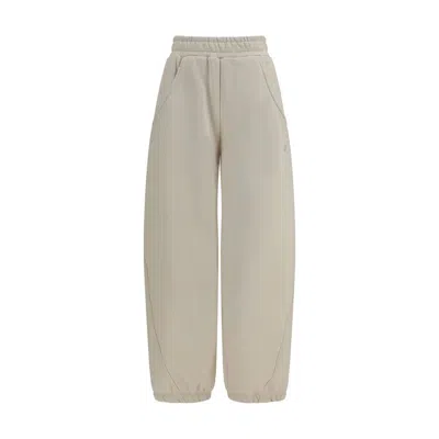 New Balance Beige Cotton Joggers (workout Pants)