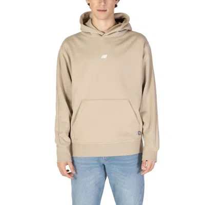 New Balance Beige Recycled Polyester Sweater In Gray