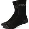 New Balance 2-pk Cool Performance Crew Socks In Black