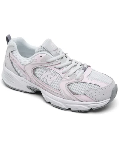 New Balance Big Kids 530 Casual Sneakers From Finish Line In White