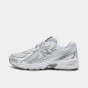 New Balance Little Kids 740 Casual Sneakers From Finish Line In White/silver Metallic