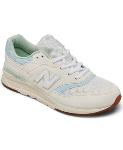New Balance Big Kids' 997 Casual Sneakers From Finish Line In Sea Salt