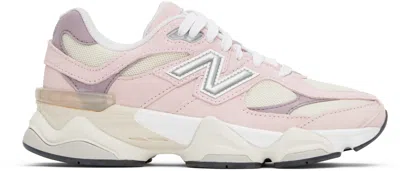 New Balance Big Kids Pink & Off-white 9060 Sneakers In Rose Sugar / Ice Win