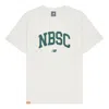 New Balance Big Nbsc Graphic T-shirt 'white Green'