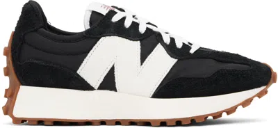New Balance 327 Black Sneakers Women In Brown
