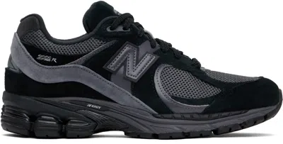 New Balance 2002r Black Dark Grey