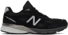New Balance Black Made In Usa 990v4 Core Sneakers In Black