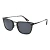 New Balance Black Metal Sunglasses In Black