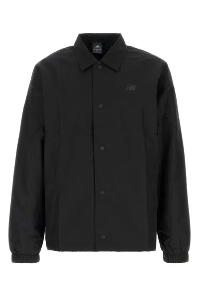 New Balance Black Polyester Jacket
