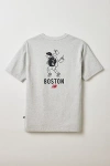 New Balance Boston Graphic Tee In Grey, Men's At Urban Outfitters In Gray