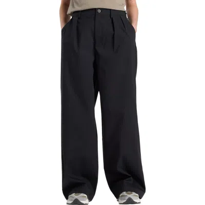 New Balance Boylston Pleated Cotton Blend Twill Pants