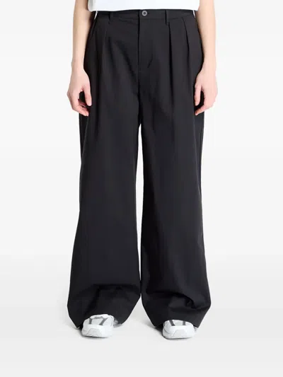 New Balance Boylston Pleated Trousers In Black