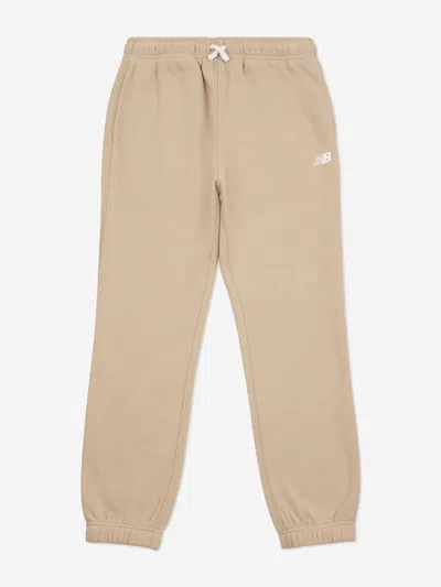 New Balance Babies'  Boys Brush Back Small Logo Joggers In Beige