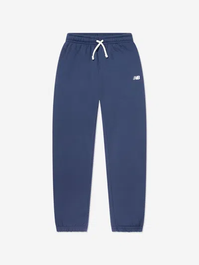 New Balance Babies' Boys Brush Back Small Logo Joggers In Blue