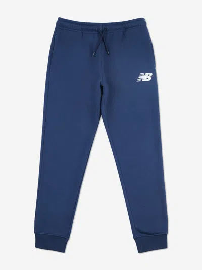 New Balance Babies'  Boys Brush Back Stacked Logo Joggers In Blue