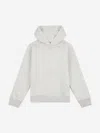New Balance Mélange-effect Hoodie In Gray