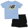 New Balance Boys   3d Logo T-shirt And Cargo Short Set