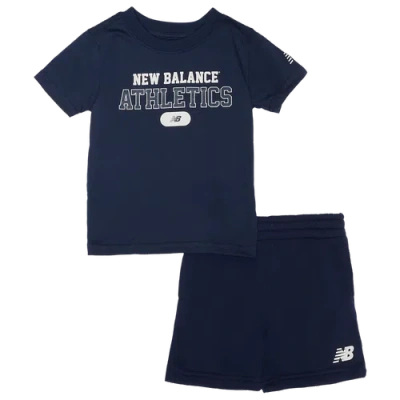 New Balance Kids' Boys Infant   Athletics T-shirt & Shorts Set