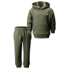 New Balance Boys Preschool   2 Piece Fleece Set With Joggers In Dark Olvine/dark Olvine