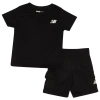 New Balance Boys Infant   Lbr T-shirt & Cargo Shorts Set In Black