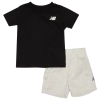 New Balance Boys Infant   Lbr T-shirt & Cargo Shorts Set In Black