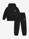 New Balance Boys Lightweight Jacket And Jogger Set In Black