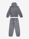 New Balance Boys Lightweight Jacket And Jogger Set In Gray