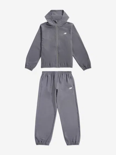 New Balance Babies' Boys Lightweight Jacket And Jogger Set In Gray