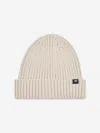New Balance Boys Nb Tab Beanie Hat In Neutral
