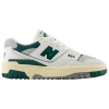 New Balance Unisex 550 Sneakers In Green/tan/white