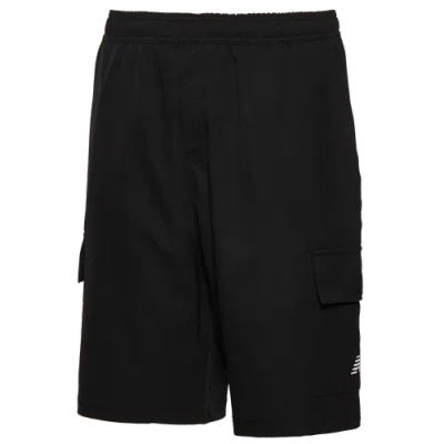 New Balance Kids' Boys  Golf Cargo Shorts In Black/black