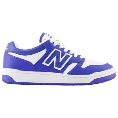 New Balance Mens  480 Low In White/marine Blue