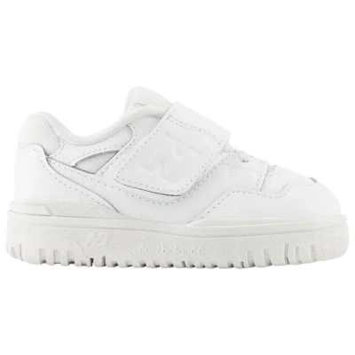 New Balance Kids'  Infants' 550 Bungee Lace With Top Strap In White/white