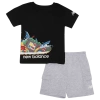 New Balance Boys   574 Shark T-shirt And Cargo Shorts Set