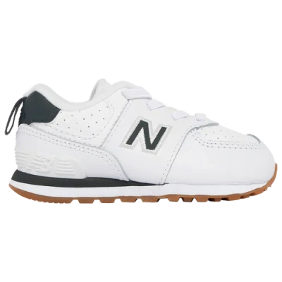 New Balance Kids' Boys   574 In White/grey