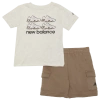 New Balance Boys   9060 T-shirt And Cargo Short Set