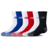 New Balance Boys   Active Cushion 6pk Crew Socks In Multi