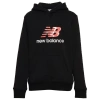 New Balance Boys   Athletics Hoodie In Black/pink