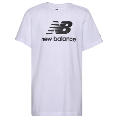 New Balance Kids' Boys   Core Logo T-shirt In Blue