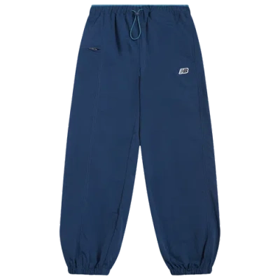 New Balance Kids' Boys   Nb Gsb Premium Panelled Parachute Trouser In Blue