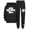 New Balance Boys Preschool   Varsity Fleece Set In Black/black