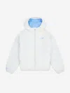 New Balance Boys Packable Ripstop Jacket In Grey