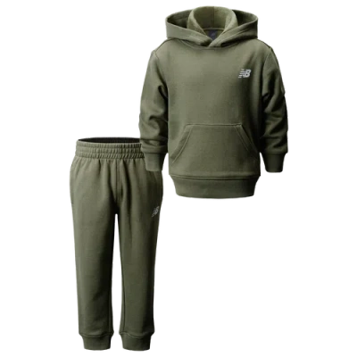 NEW BALANCE BOYS PRESCHOOL NEW BALANCE NEW BALANCE 2 PIECE FLEECE SET WITH JOGGERS