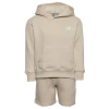 New Balance Boys Preschool   Hoodie And Shorts Set In Timberwolf/timberwolf