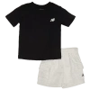 New Balance Boys Preschool   Lbr T-shirt & Cargo Shorts Set In Black