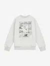 New Balance Boys The System Graphic T-shirt In Gray