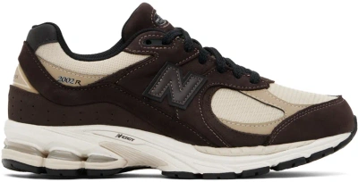 New Balance Brown & Beige 2002rx Gore-tex Sneakers In Black Coffee